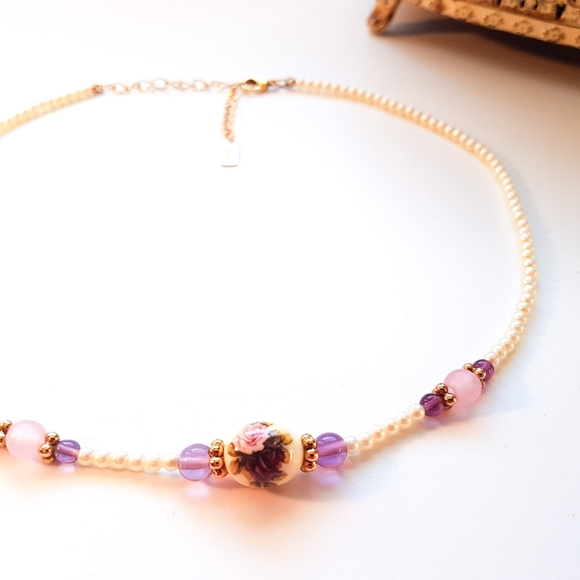 Cottagecore Romantic necklace 🌹🌹🌹 - Picture 3 of 10